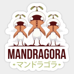 Mandragoras Sticker